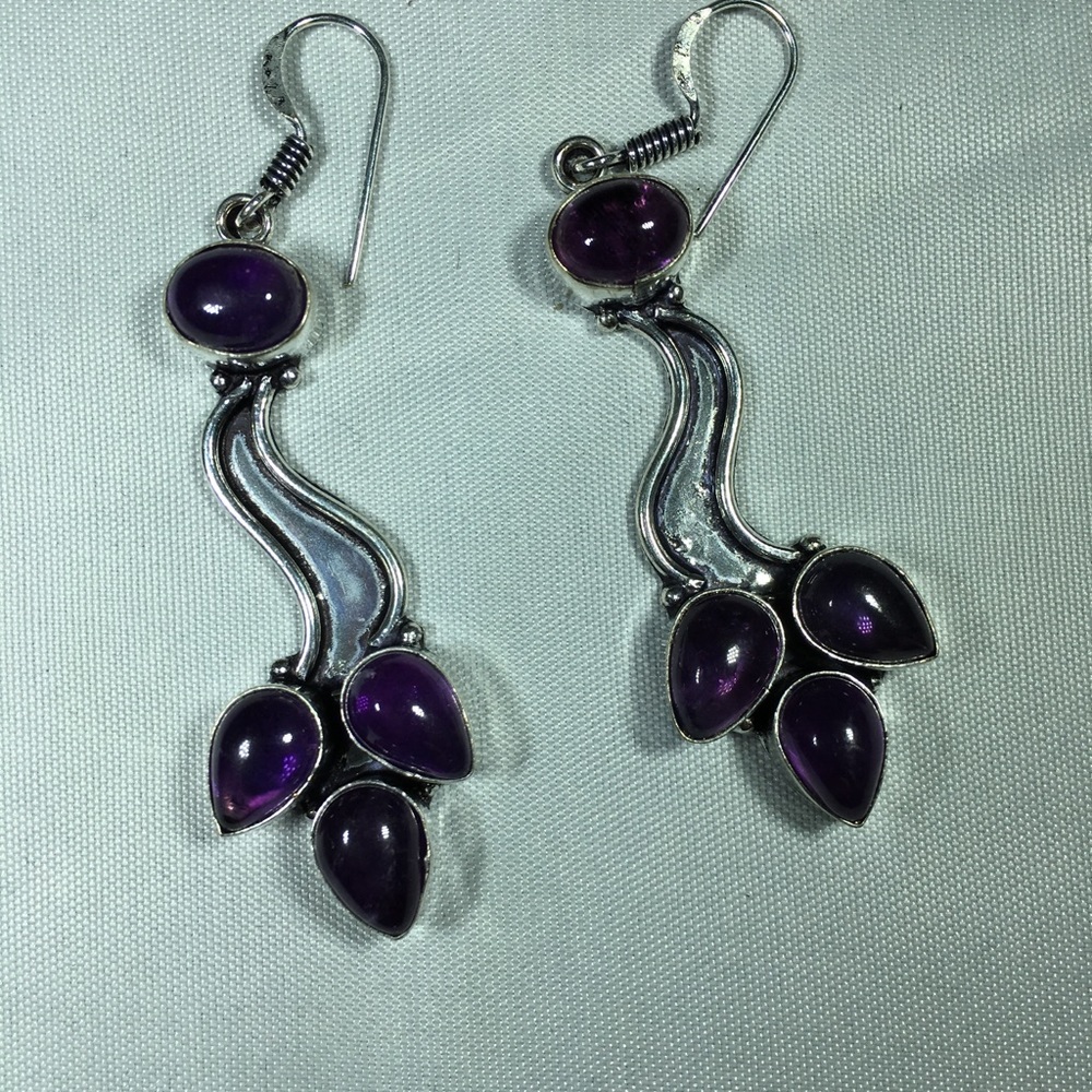 Beautiful Amethyst Earrings